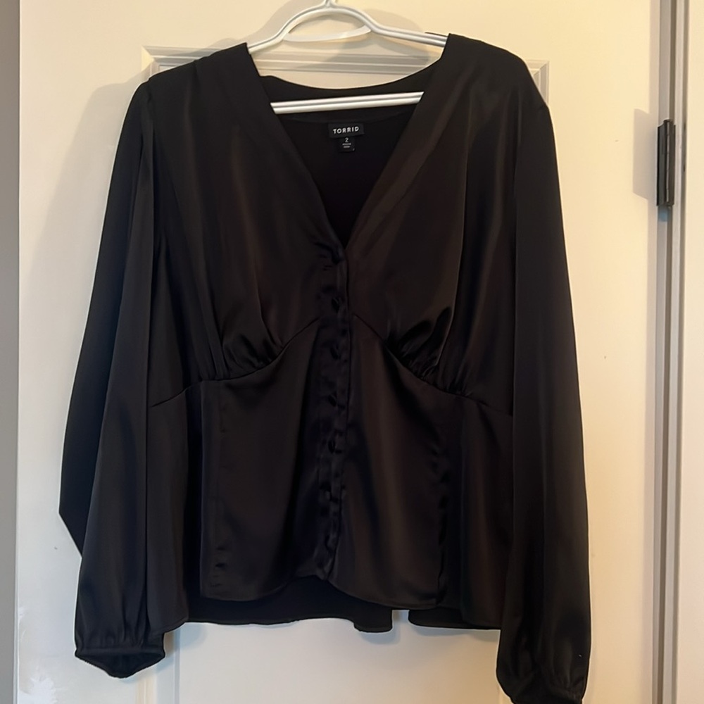 Torrid Black Women's Blouse